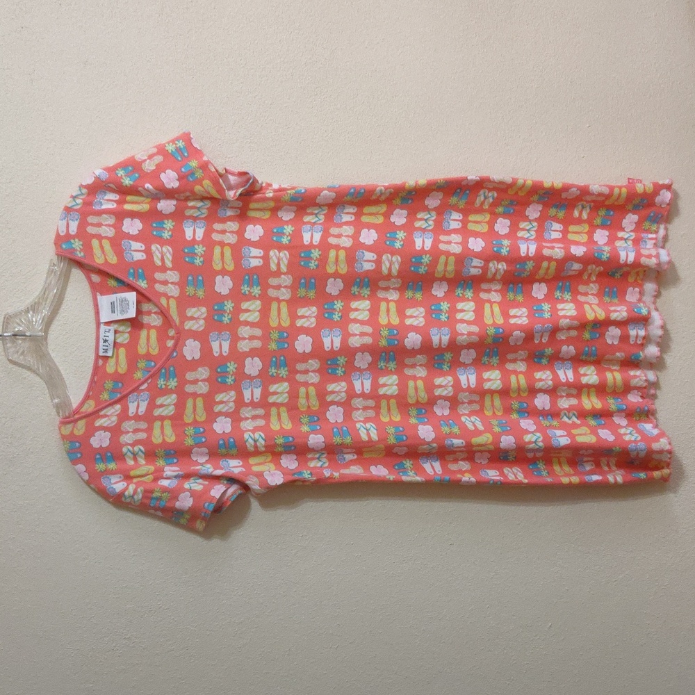 Flip Flop Print Sleeping Gown M